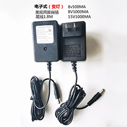 电子式（变灯）美规两脚扁插