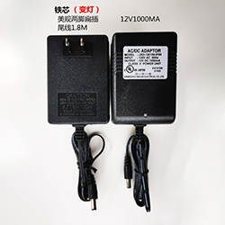 铁芯（变灯）美规两脚扁插2